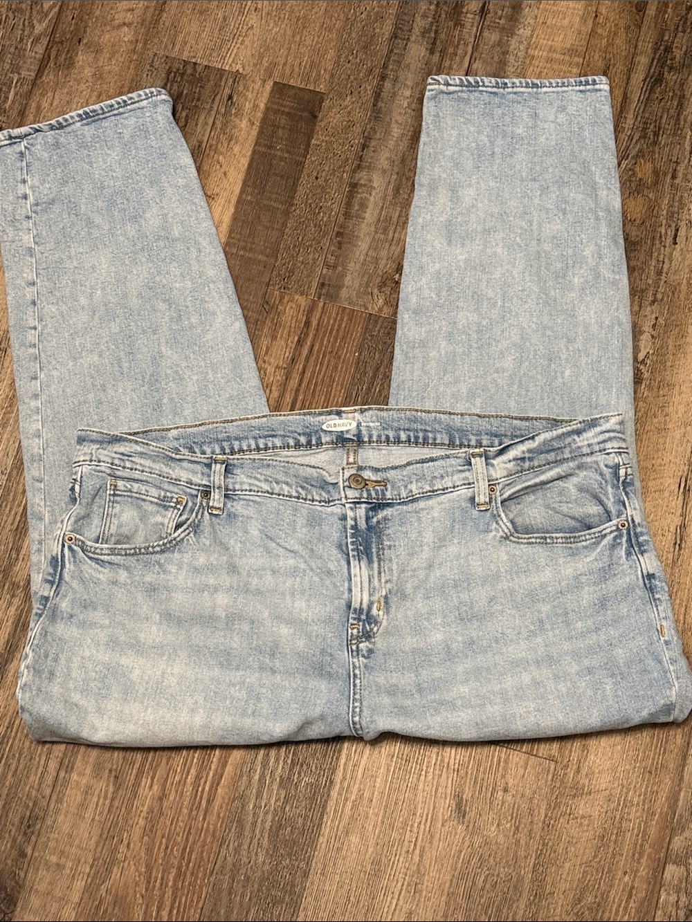 Old Navy Light Wash Boyfriend Jeans Size 16